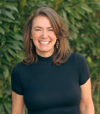 Portrait of Sarah Plitt, Sales Associate.