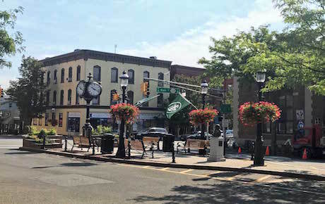 Main Street and Waverly Street downtown area, Madison Borough